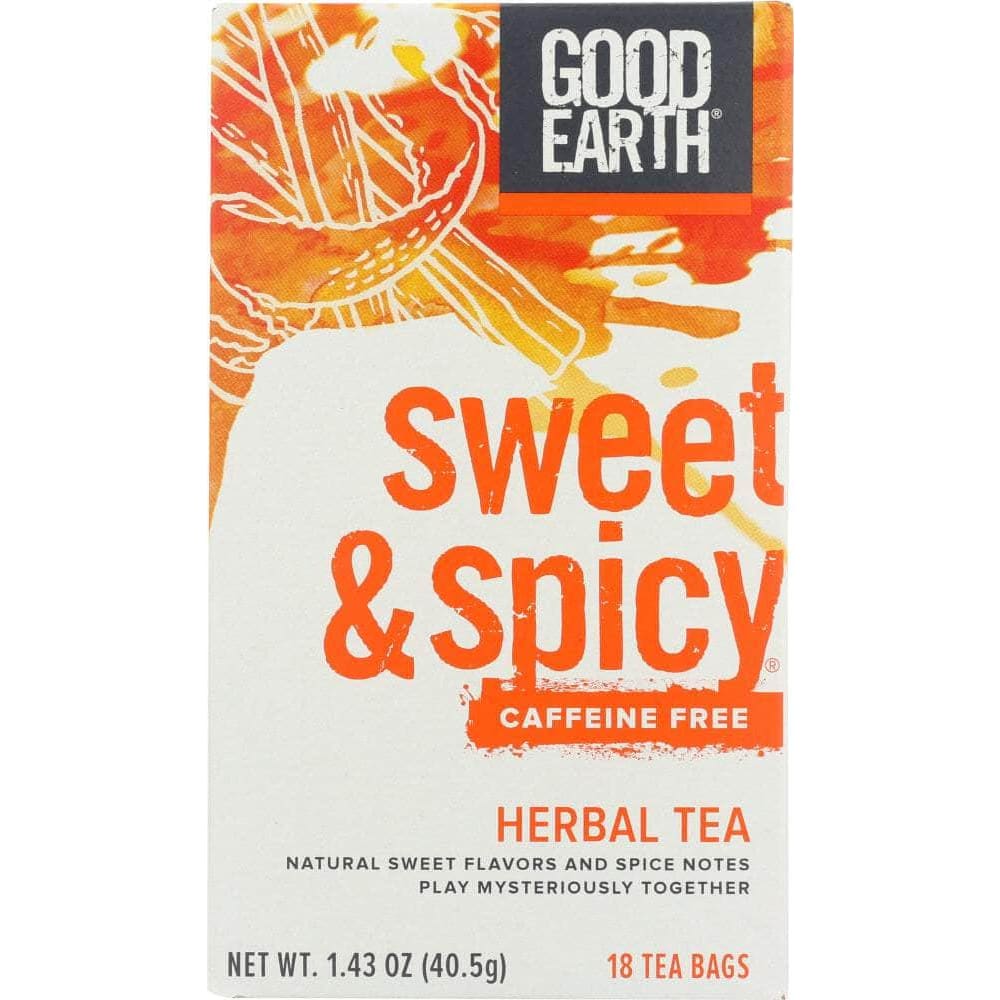 Good Earth Good Earth Original Tea Caffeine Free Sweet & Spicy Blend, 18 bg
