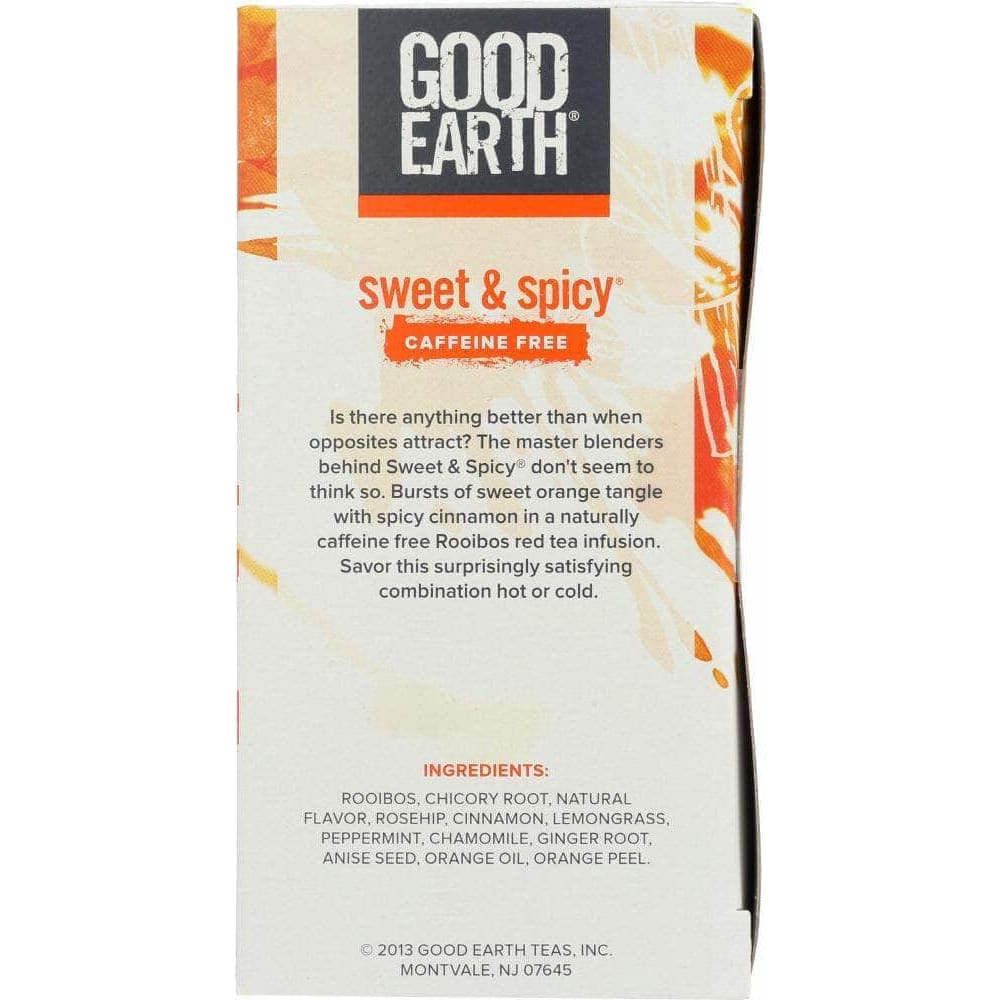 Good Earth Good Earth Original Tea Caffeine Free Sweet & Spicy Blend, 18 bg