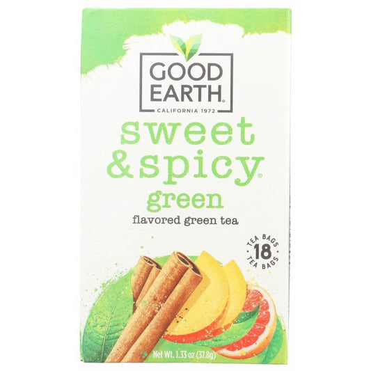 GOOD EARTH GOOD EARTH Tea Green Sweet & Spicy, 18 bg
