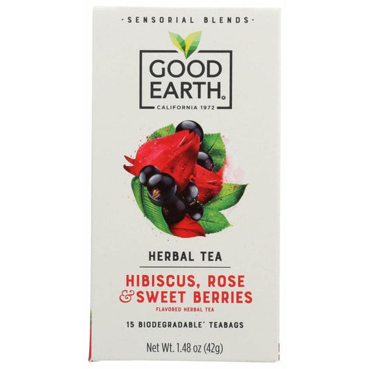 GOOD EARTH GOOD EARTH Tea Sensorial Berry Rose, 15 bg