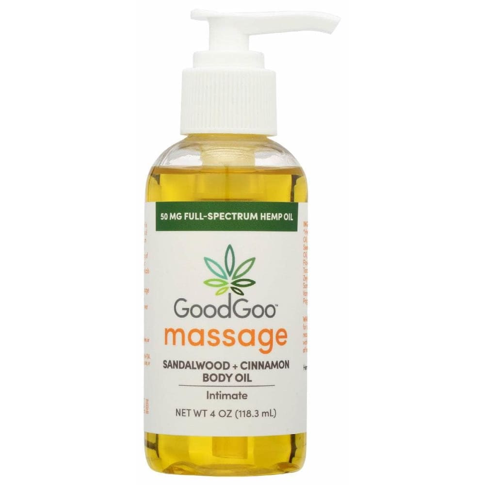 GOOD GOO Beauty & Body Care > Aromatherapy and Body Oils > Body & Massage Oils GOOD GOO: Oil Massage Sdlwd Cnn Hmp, 4 fo