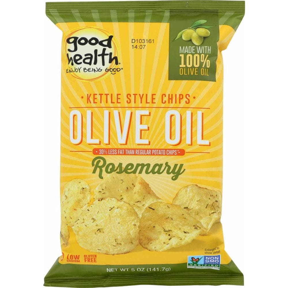 Good Health Good Health Kettle Chips Olive Oil Rosemary, 5 oz