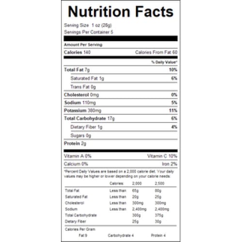Good Health Lime Ranch Avocado Oil Potato Chips 5oz (Case of 12) - Snacks/Bulk Snacks - Good Health