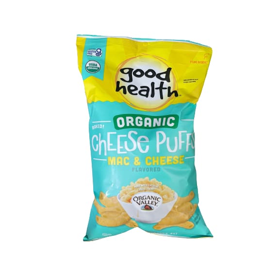 Good Health Organic Cheese Puffs Mac & Cheese 12.5 oz. - Good Health