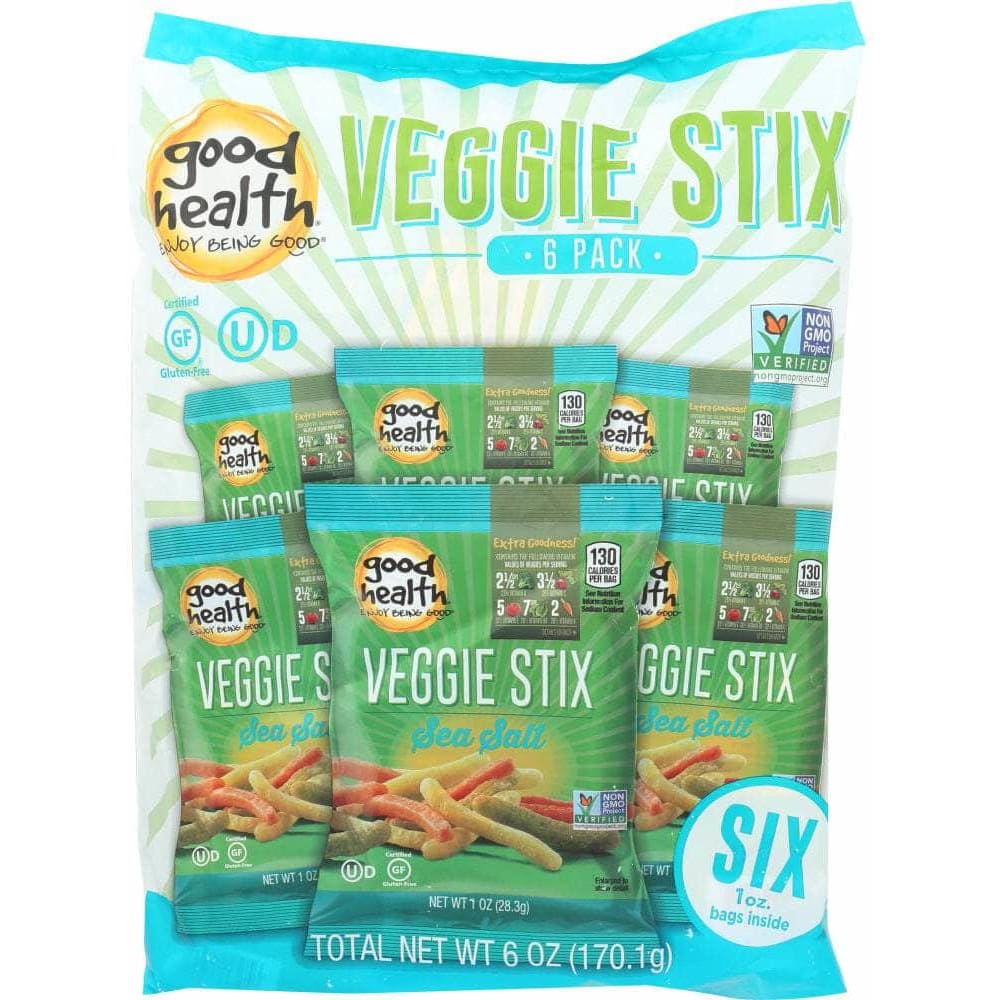Good Health Good Health Veggie Stix Single Serve 6 Pack, 6 oz