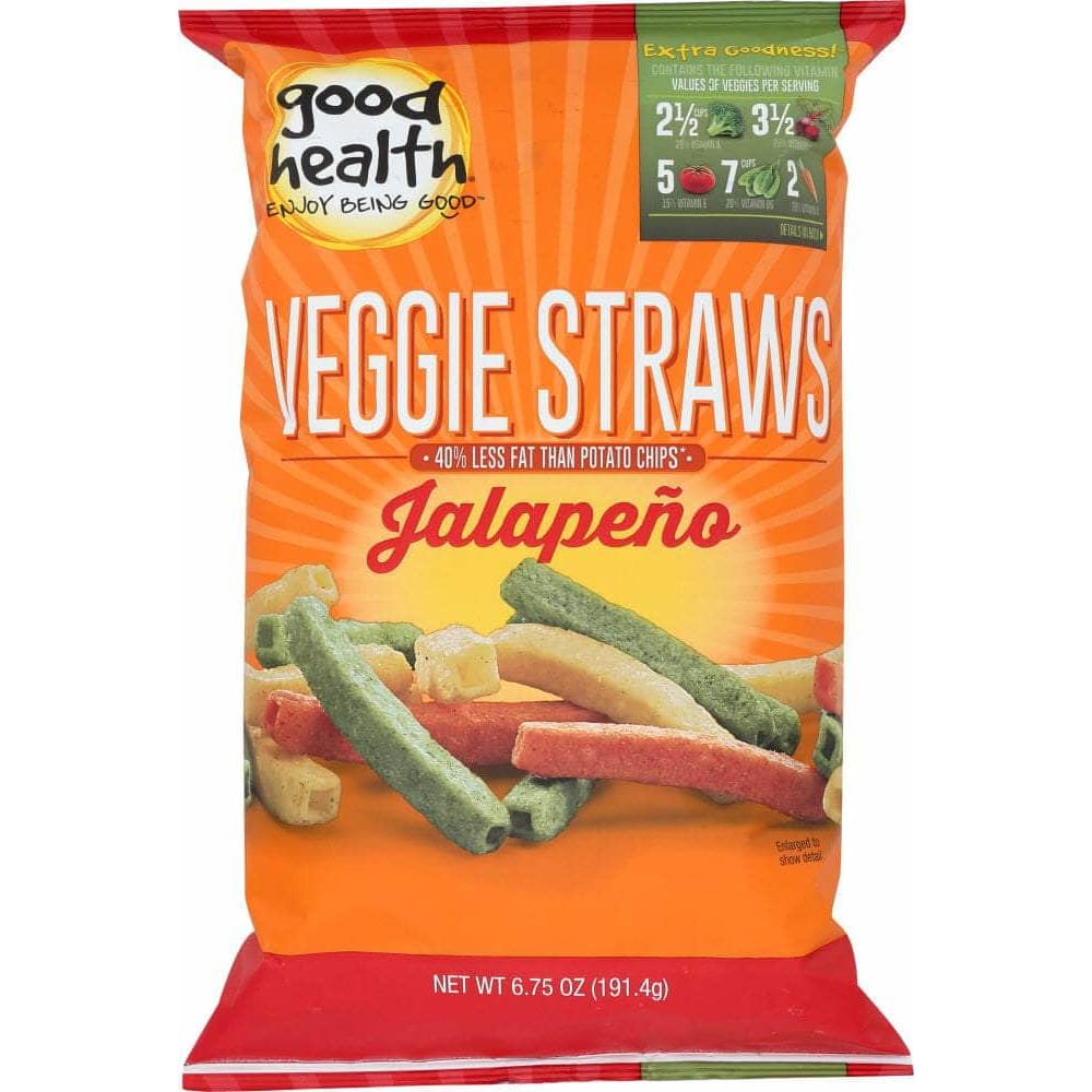 Good Health Good Health Veggie Straws Jalapeno, 6.75 oz