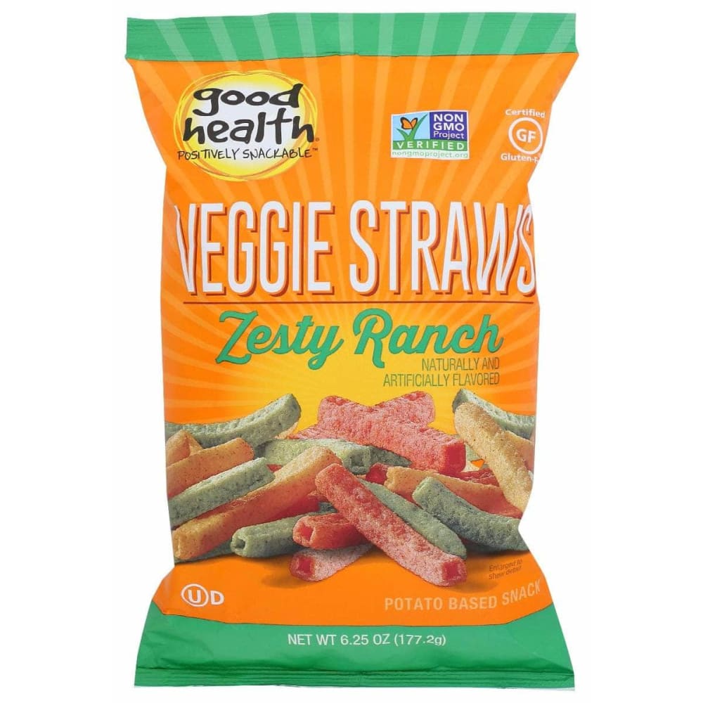 GOOD HEALTH GOOD HEALTH Veggie Straws Zsty Ranch, 6.25 oz