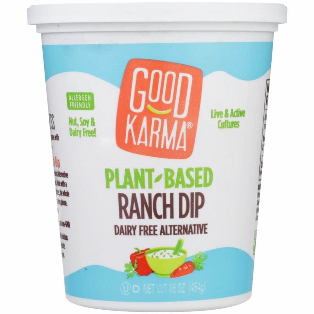 Good Karma Good Karma Plant-Based Ranch Dip, 16 oz