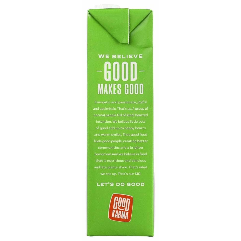 GOOD KARMA Grocery > Dairy, Dairy Substitutes and Eggs > Milk & Milk Substitutes GOOD KARMA Unsweetened Plantmilk, 32 fo