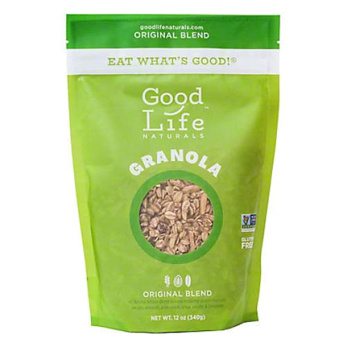 GOOD LIFE NATURALS: Granola Original 12 oz (Pack of 3) - Grocery > Snacks > Cookies > Bars Granola & Snack - GOOD LIFE NATURALS