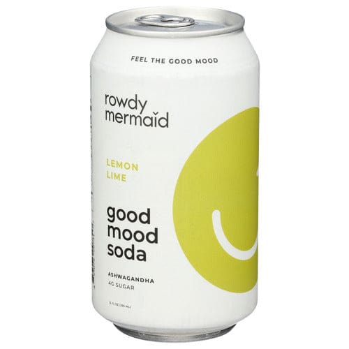 GOOD MOOD SODA: Soda Diet lemon Lime 12 fo (Pack of 5) - Grocery > Beverages > Sodas - GOOD MOOD SODA