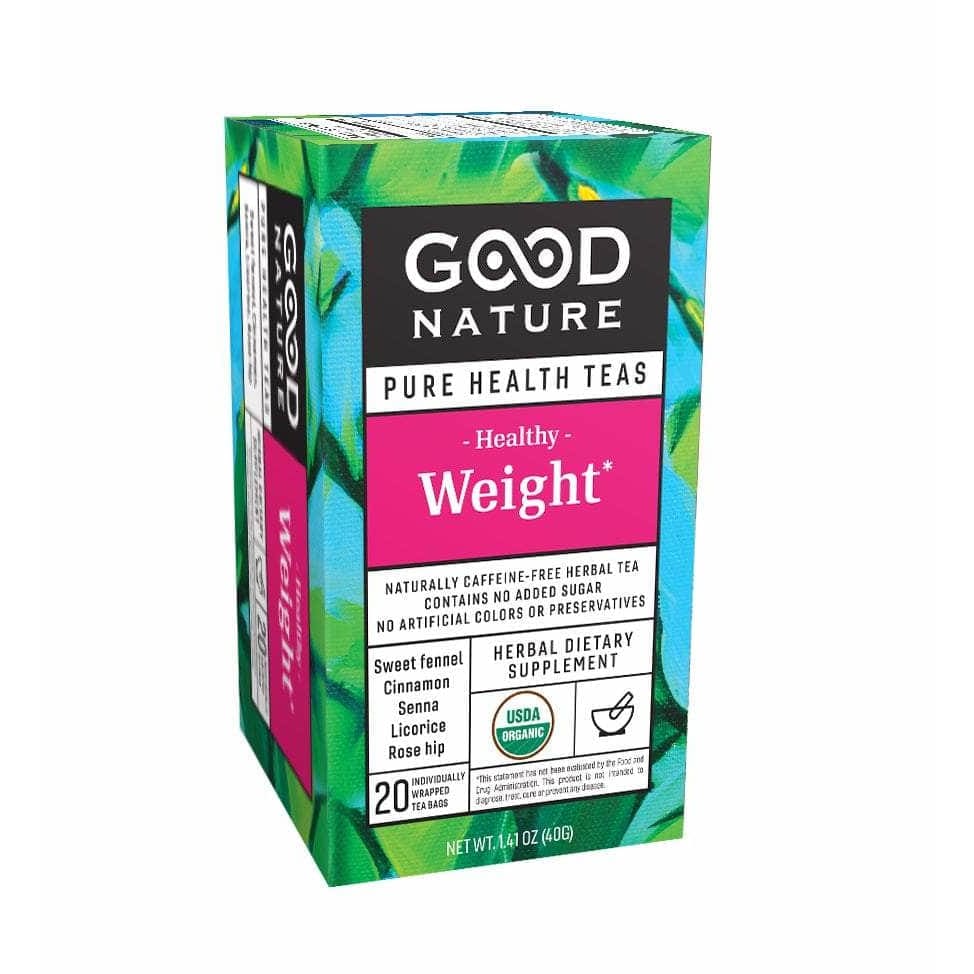 GOOD NATURE Grocery > Beverages > Coffee, Tea & Hot Cocoa GOOD NATURE Healthy Weight Tea, 40 gm