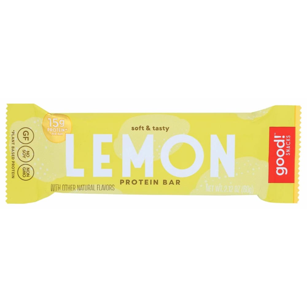 GOOD SNACKS Grocery > Breakfast > Breakfast Foods GOOD SNACKS Lemon Bar, 2.12 oz