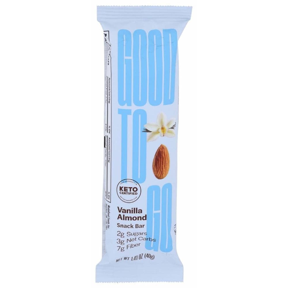 GOOD TO GO GOOD TO GO Vanilla Almond Snack Bar, 1.4 oz