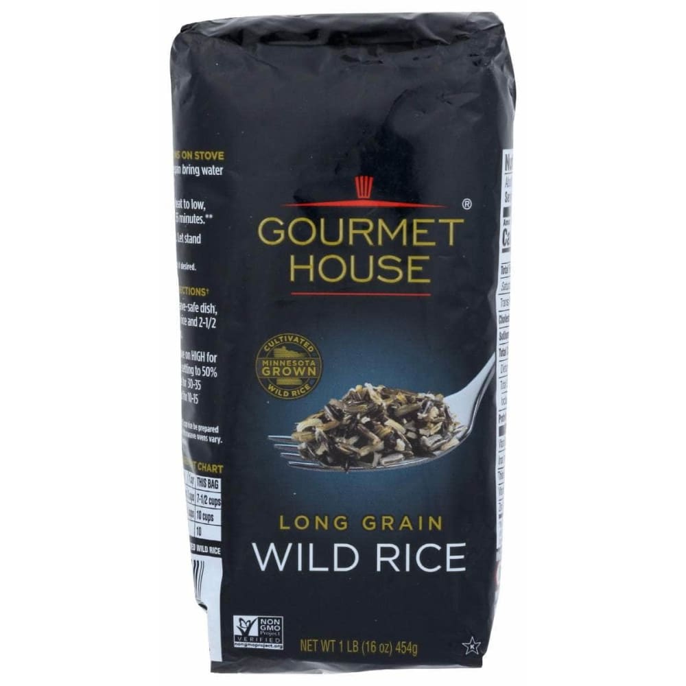 GOURMET HOUSE Grocery > Pantry > Rice GOURMET HOUSE Long Grain Wild Rice, 16 oz