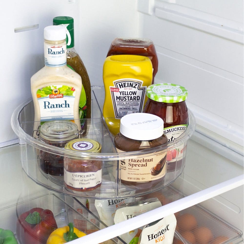 Gourmet Kitchen Revolving Organizer with Dividers Set of 3 - Kitchen Organization - Gourmet