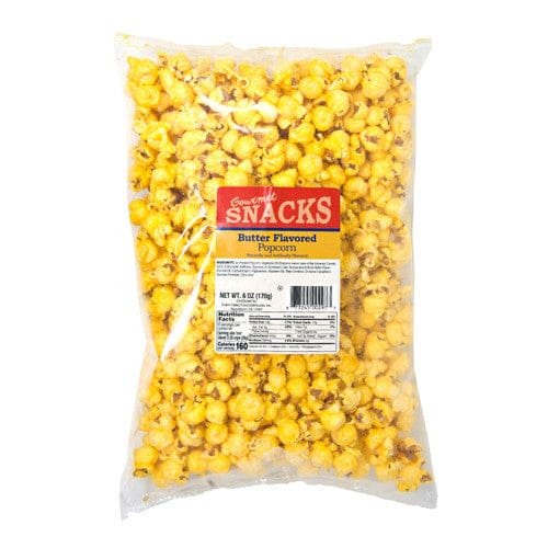 Gourmet Snacks Buttered Flavored Popcorn 6oz (Case of 12) - Snacks/Popcorn - Gourmet Snacks