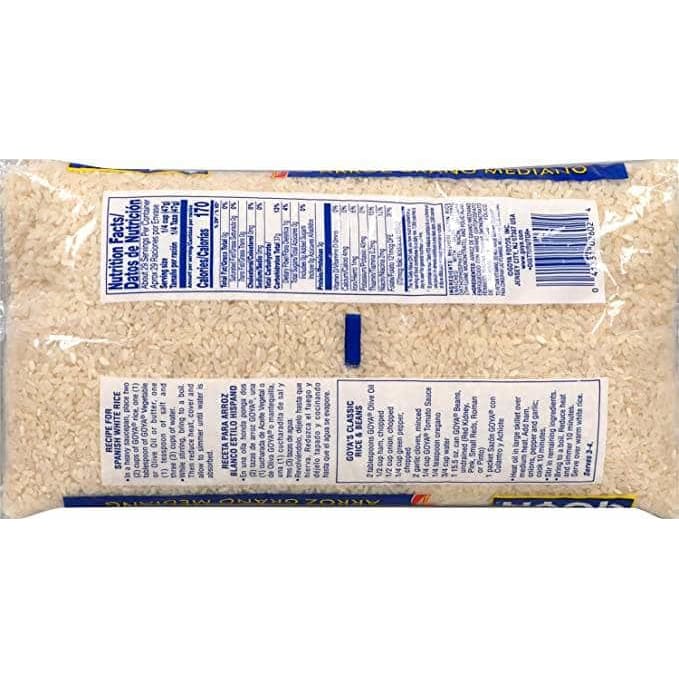 GOYA Grocery > Pantry > Rice GOYA: Enriched Medium Grain Rice, 3 lb
