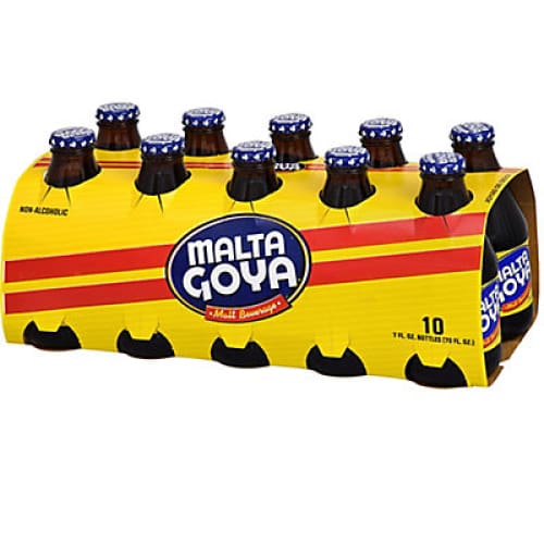 Goya Malta Beverage Bottles 10 ct./7 oz. - Home/Grocery/Beverages/Soda & Pop/ - Goya