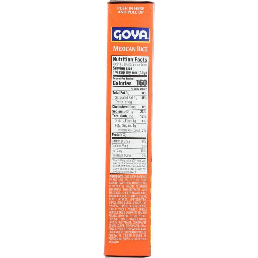 GOYA Grocery > Pantry > Rice GOYA: Mexican Rice Mix Chicken Flavor, 7 oz