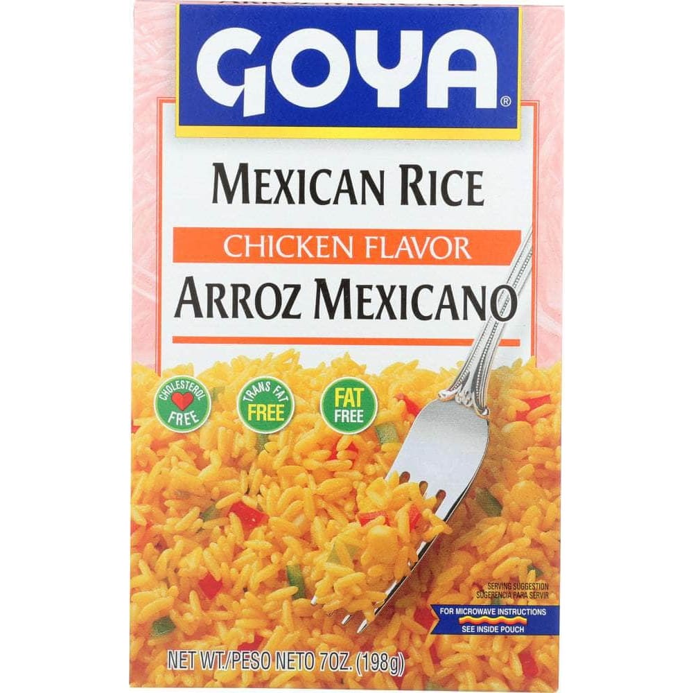 GOYA Grocery > Pantry > Rice GOYA: Mexican Rice Mix Chicken Flavor, 7 oz