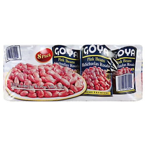 Goya Pink Beans 8 pk./15.5 oz. - Home/Grocery/Pantry/Canned Vegetables Beans & Legumes/ - Goya