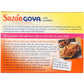 GOYA Grocery > Cooking & Baking > Seasonings GOYA: Sazon Azafran Seasoning, 1.41 oz