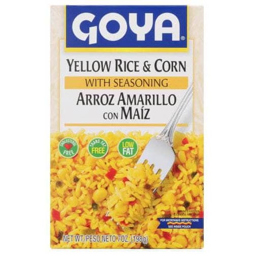 GOYA Grocery > Pantry > Rice GOYA: Yellow Rice and Corn Mix, 7 oz