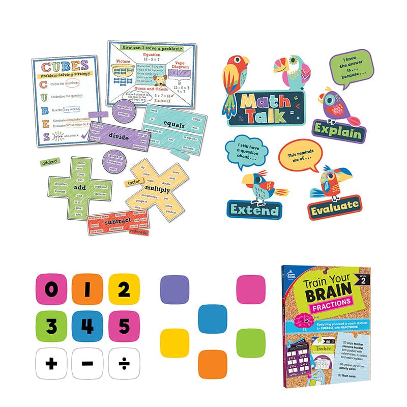Gr 4-5 Math Teacher Class Bundle - Manipulative Kits - Carson Dellosa Education