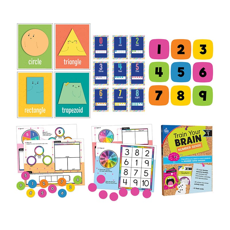 Gr K Math Teacher Class Bundle - Manipulative Kits - Carson Dellosa Education