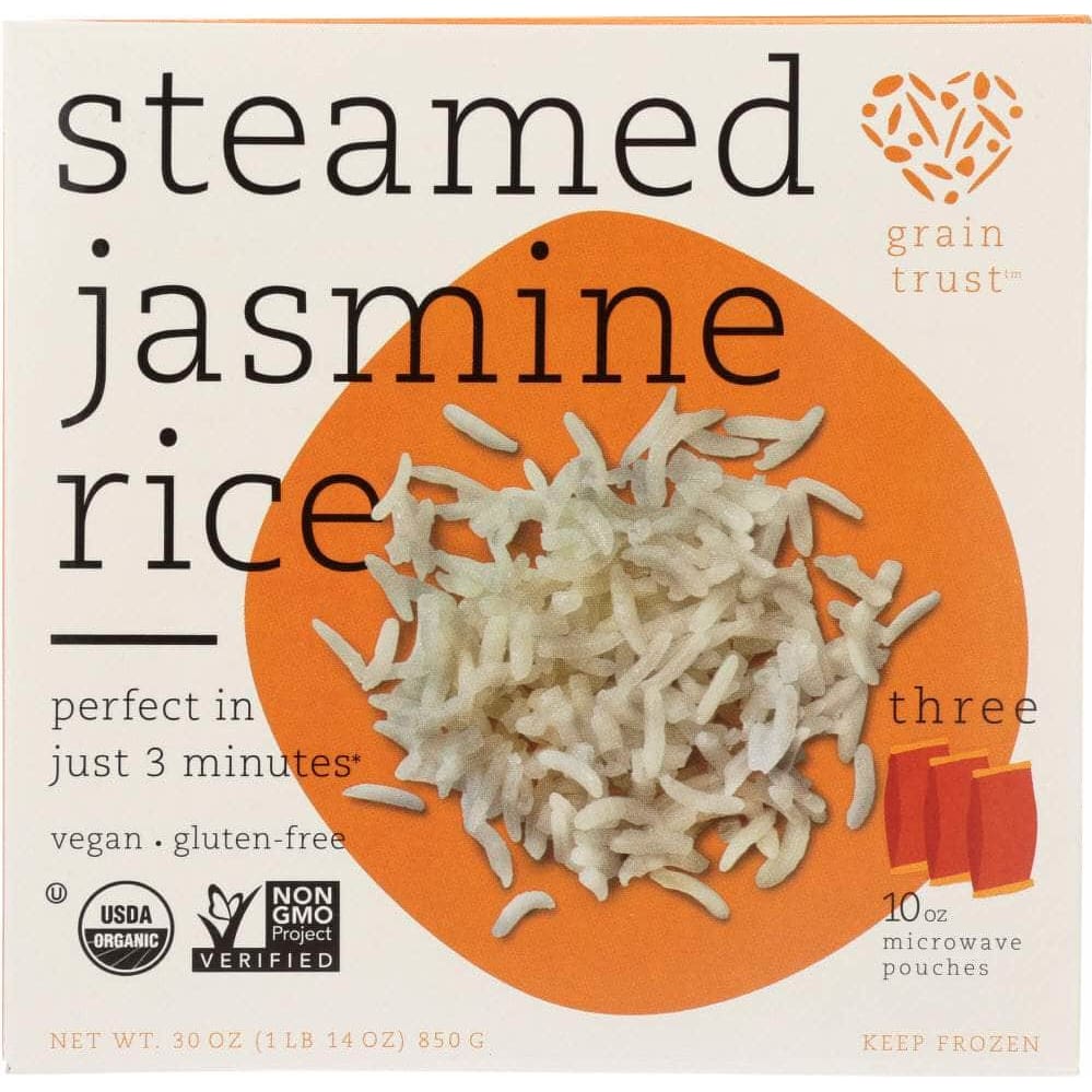 Grain Trust Grain Trust Steamed Jasmine Rice, 30 oz