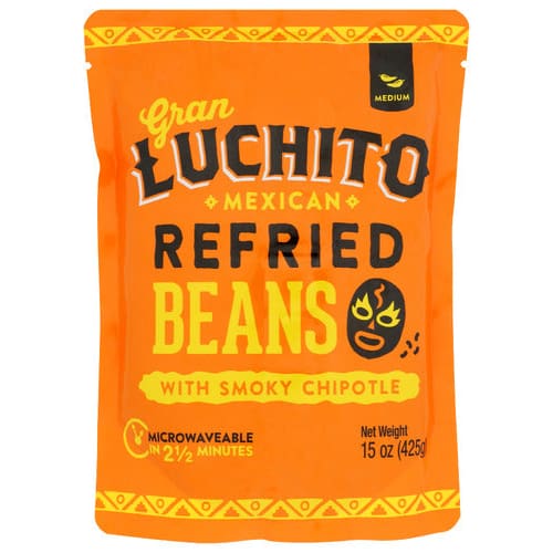 GRAN LUCHITO: Beans Refrd Chiptole Mex 15 oz (Pack of 5) - Grocery > Pantry > Food - GRAN LUCHITO