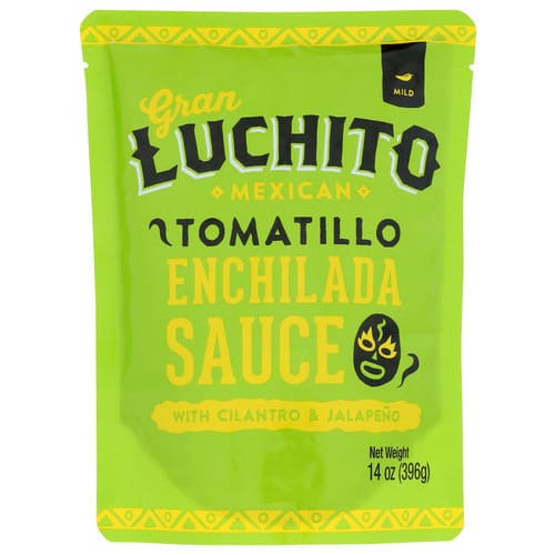 GRAN LUCHITO: Sauce Enchilada Grn Mex 14 oz (Pack of 5) - Grocery > Pantry > Condiments - GRAN LUCHITO
