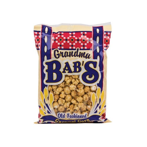 Grandma Babs Caramel Popcorn 12oz (Case of 12) - Snacks/Popcorn - Grandma Babs