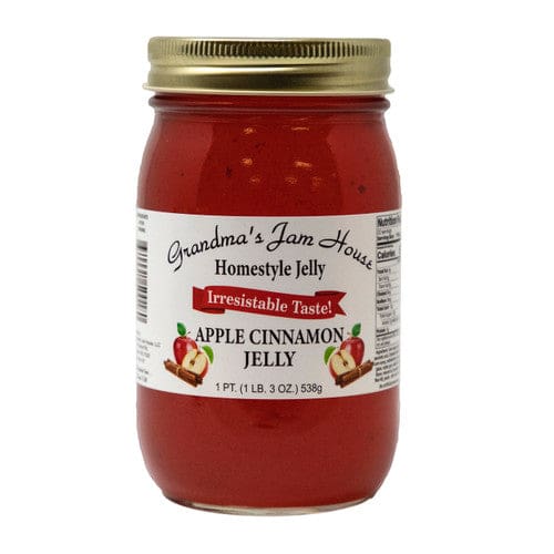 Grandma’s Jam House Homestyle Apple Cinnamon Jelly 16oz (Case of 12) - Misc/Jelly Jams & Spreads - Grandma’s Jam House