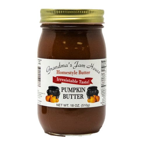Grandma’s Jam House Pumpkin Butter 16oz (Case of 12) - Cooking/Misc. Cooking Items - Grandma’s Jam House