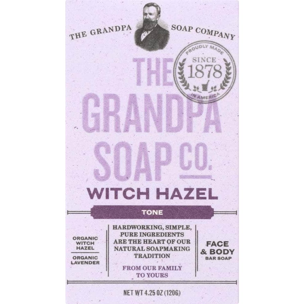 The Grandpa Soap Company Grandpas SOAP BAR WITCH HAZEL (4.250 OZ)