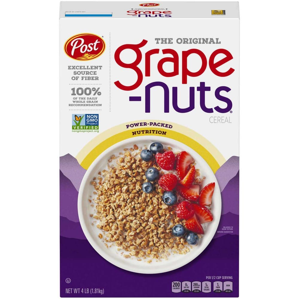 Grape Nuts Original Breakfast Cereal (64 oz.) - Cereal & Breakfast Foods - Grape