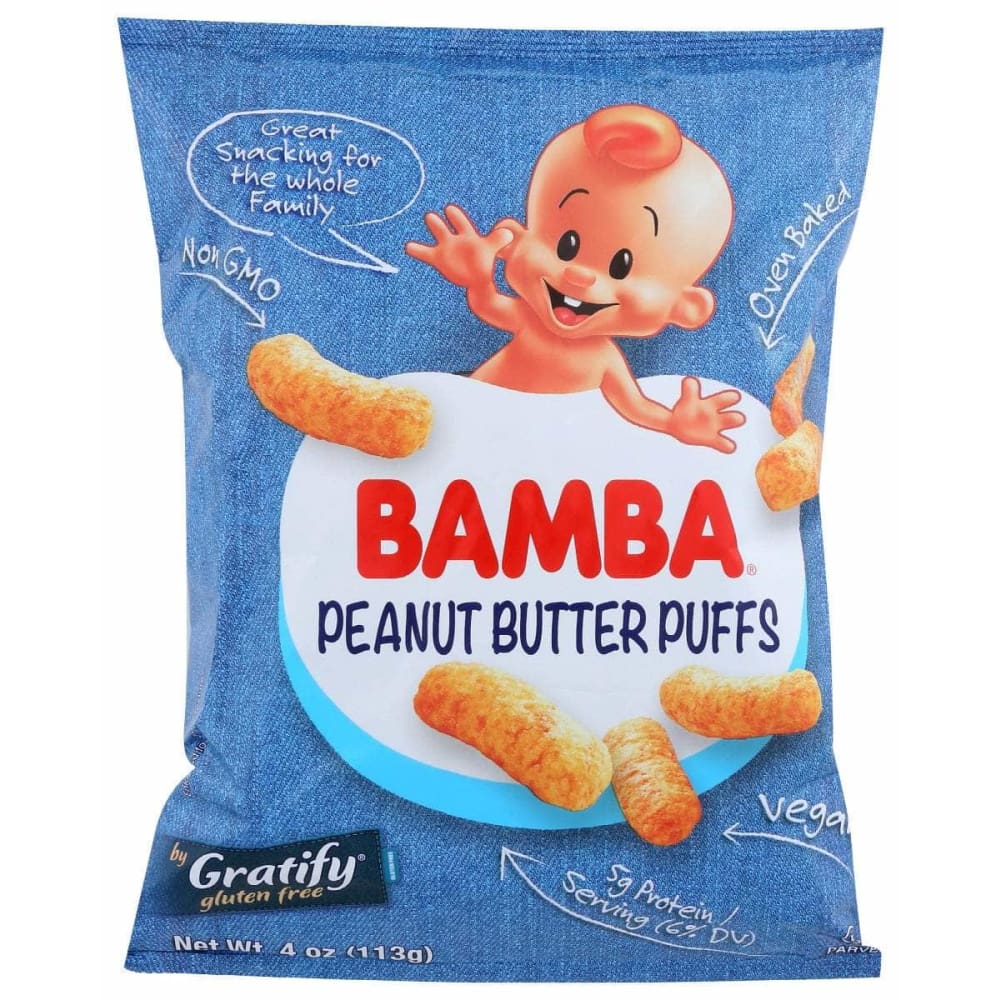GRATIFY GRATIFY Puff Bamba Peanut, 4 oz