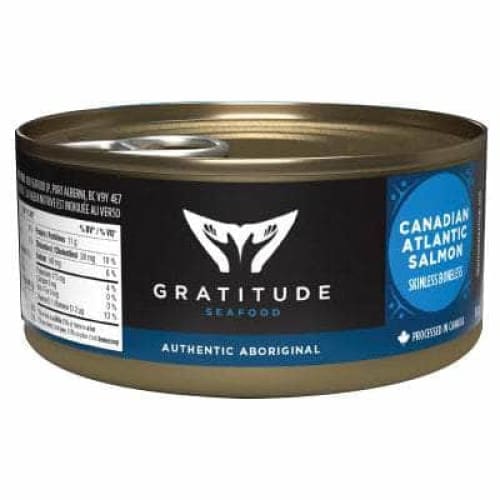 GRATITUDE SEAFOOD Grocery > Pantry > Meat Poultry & Seafood GRATITUDE SEAFOOD: Skinless Boneless Salmon, 5.3 oz