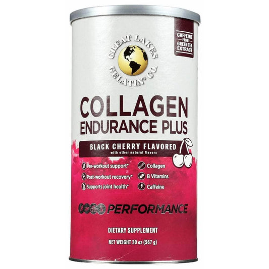 GREAT LAKES Great Lakes Collagen Endurance Chrry, 20 Oz