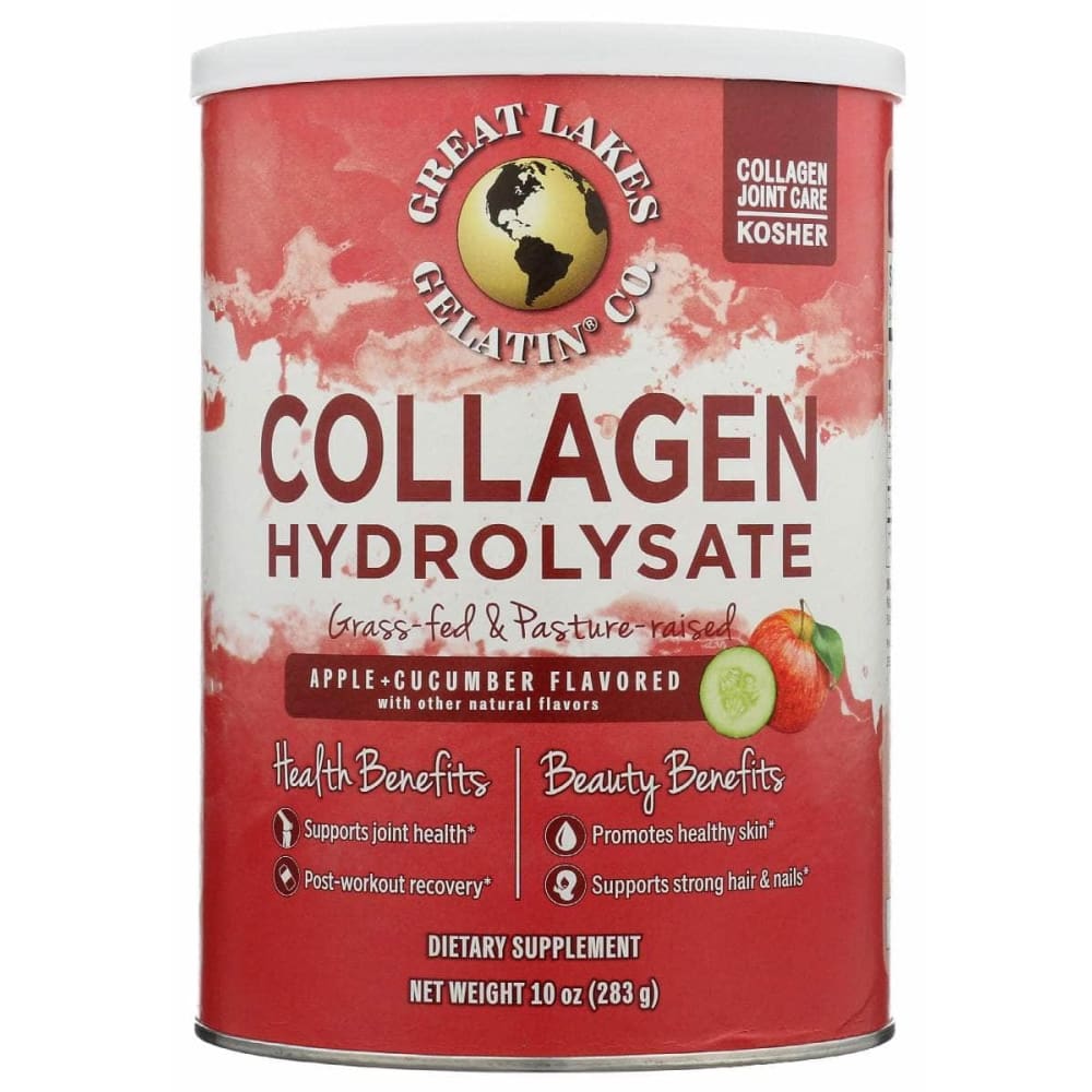 GREAT LAKES Vitamins & Supplements > Miscellaneous Supplements GREAT LAKES: Collagen Pwdr Apple Cucum, 10 oz