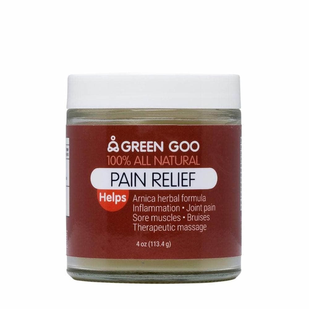 Green Goo Green Goo Salve Pain Relief with Arnica Jar, 4 oz