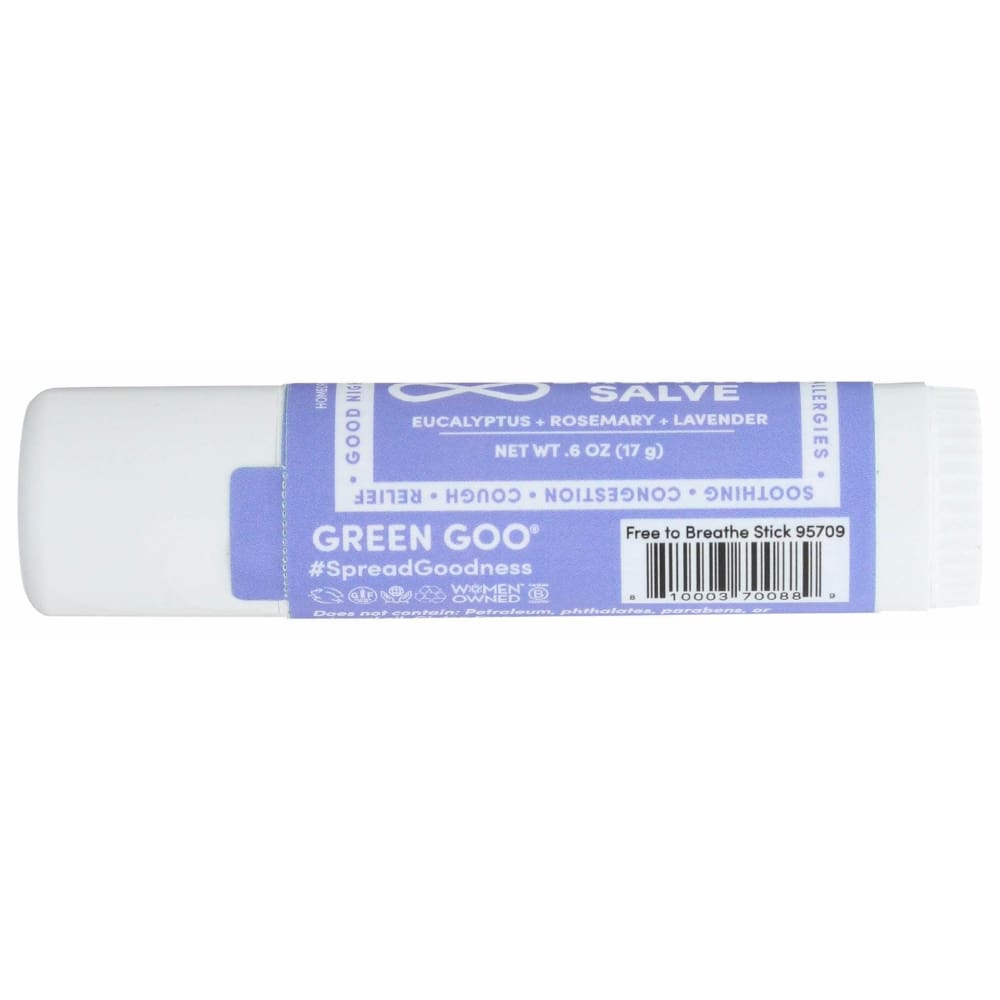 GREEN GOO Green Goo Stick Fr To Breathe Jumbo, 0.6 Oz