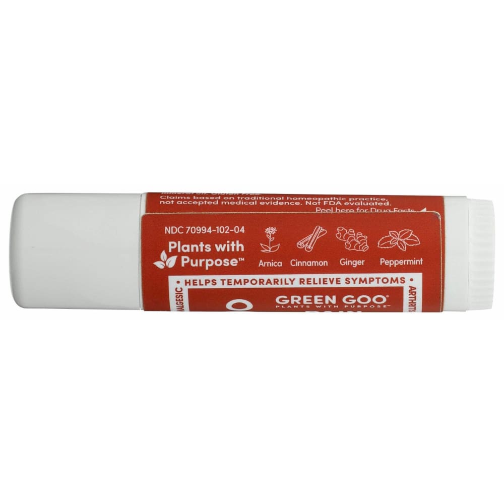 GREEN GOO Green Goo Stick Pain Relief Jumbo, 0.6 Oz