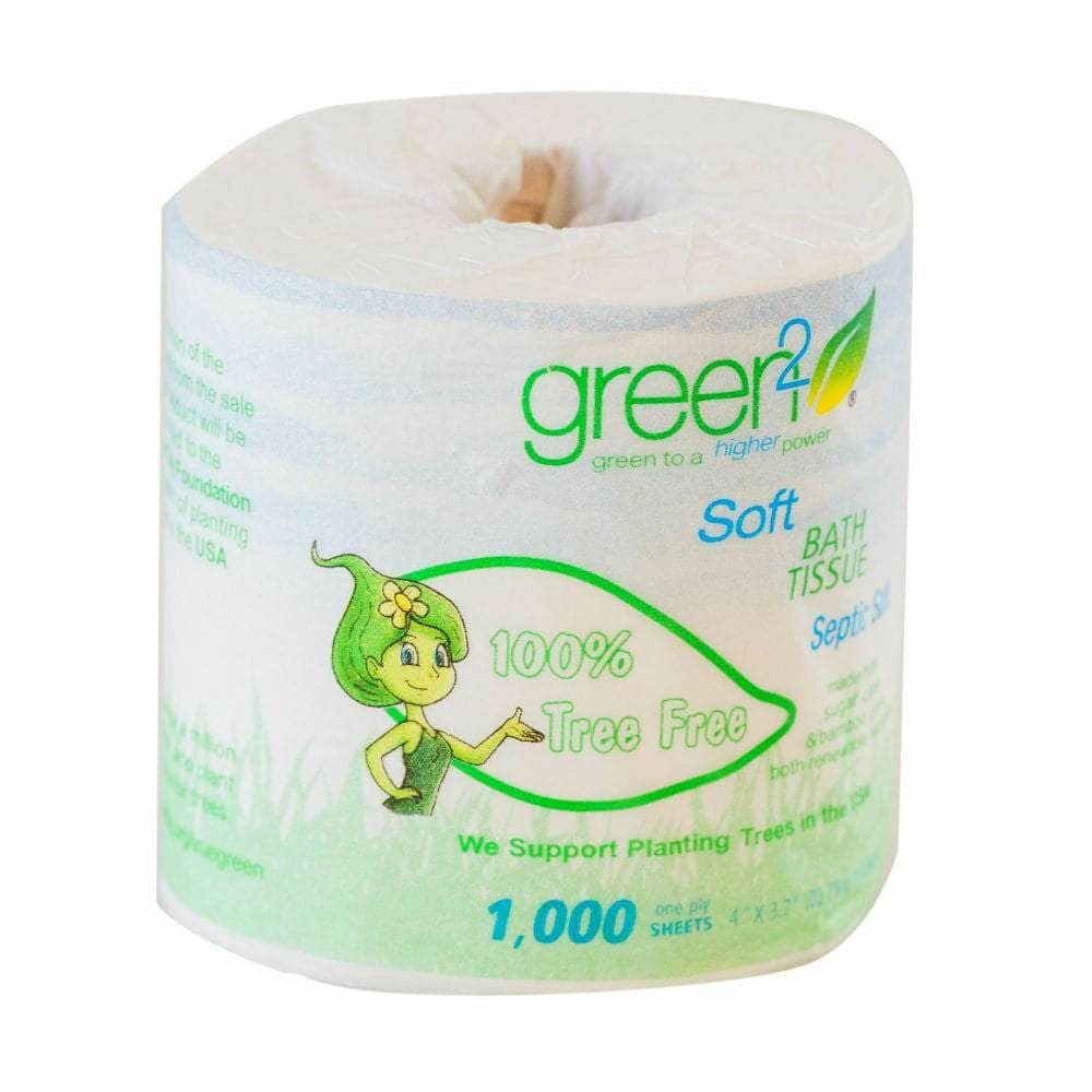 GREEN2 Green2 1000 Sheets Tree Free Bathroom Tissue, 1 Ea