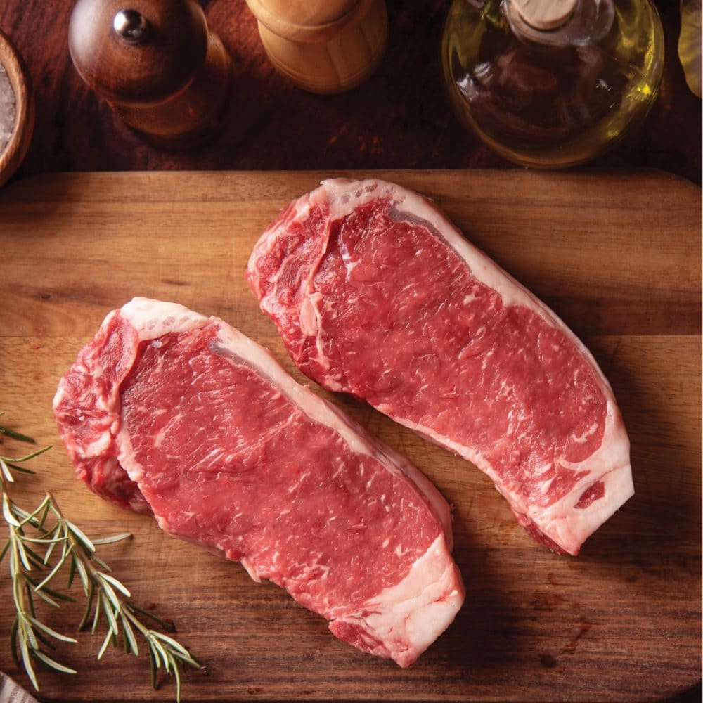 Grizzly Ridge Bison NY Strip Steaks (6 ct. 10 oz. each) - Meat Poultry & Seafood - Grizzly