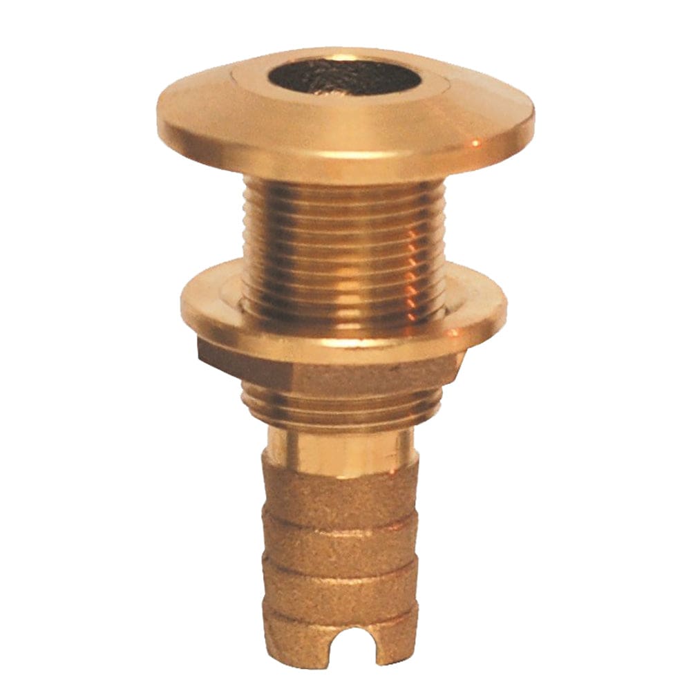 GROCO Bronze Hose Barb Thru-Hull Fitting - 1/ 2 - Marine Plumbing & Ventilation | Thru-Hull Fittings - GROCO