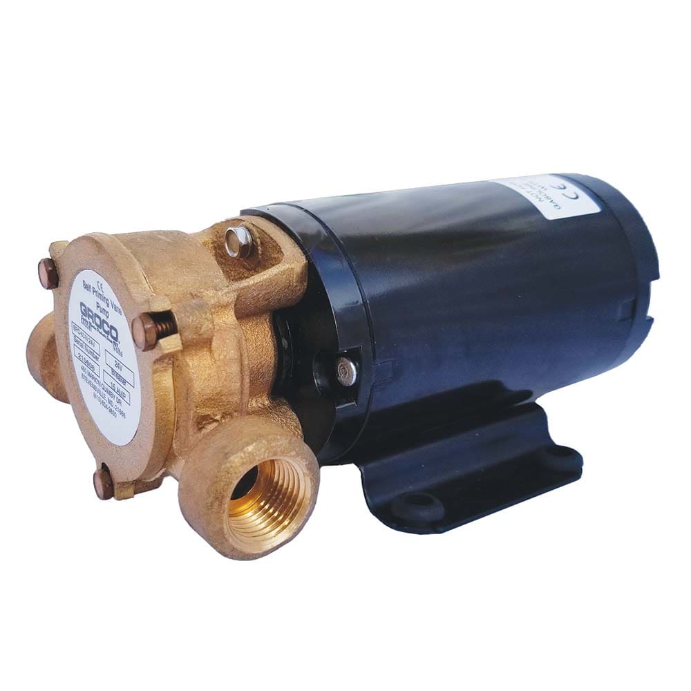 GROCO Heavy Duty Positive Displacement Vane Pump - 12V - Marine Plumbing & Ventilation | Transfer Pumps - GROCO