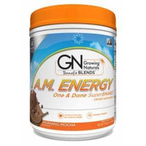 GROWING NATURALS Grocery > Beverages > Energy Drinks GROWING NATURALS Shake Am Energy Mocha, 17.8 oz